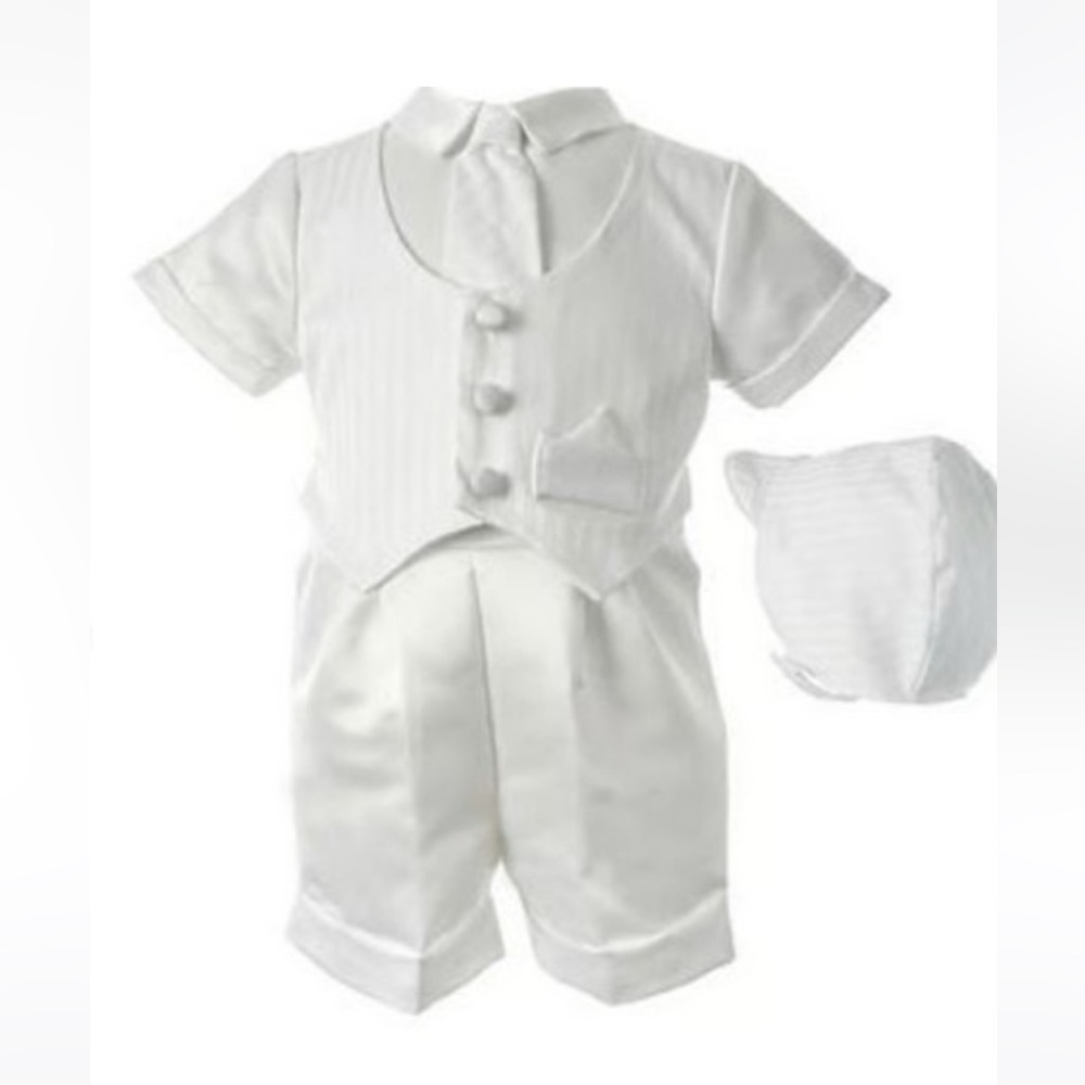 Keepsake Boys Christening Apparel New With Tags Size 6 to 9 Months 12 to 16 lbs